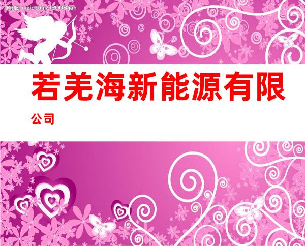 若羌海新能源有限公司